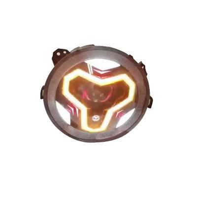 with Sequential Indicator Turn Signal Full LED Car Headlight Headlamp for Jeep Wrangler Jl 2018-2022