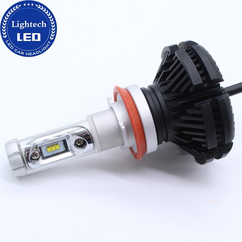 Offroad Aluminum Housing Wholesale Auto Light Car LED 24V 12V X3 3000K 6500K 8000K Multi Color H11 LED Headlight