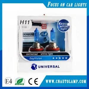 Hot Sale H11 7500K Plasma Halogen Buib with Plastic Box