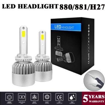 Manufacturer S2 C6 K5 LED Car Bulb H4 H7 Canbus H11 H8 Hb4 H1 H3 High Low Beam 6000K 6500K