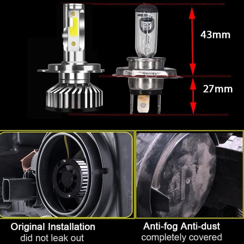 High Quality Auto Lighting System Car Light H11 H4 H7 Canbus F2 LED Headlight