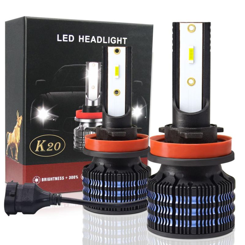 Carolyn K20 Manufacturers Wholesale 16000lm 150W Lumen H4 LED Headlight Bulbs 9006 H11 H3 H7 9005 880 Auto LED Headlight System