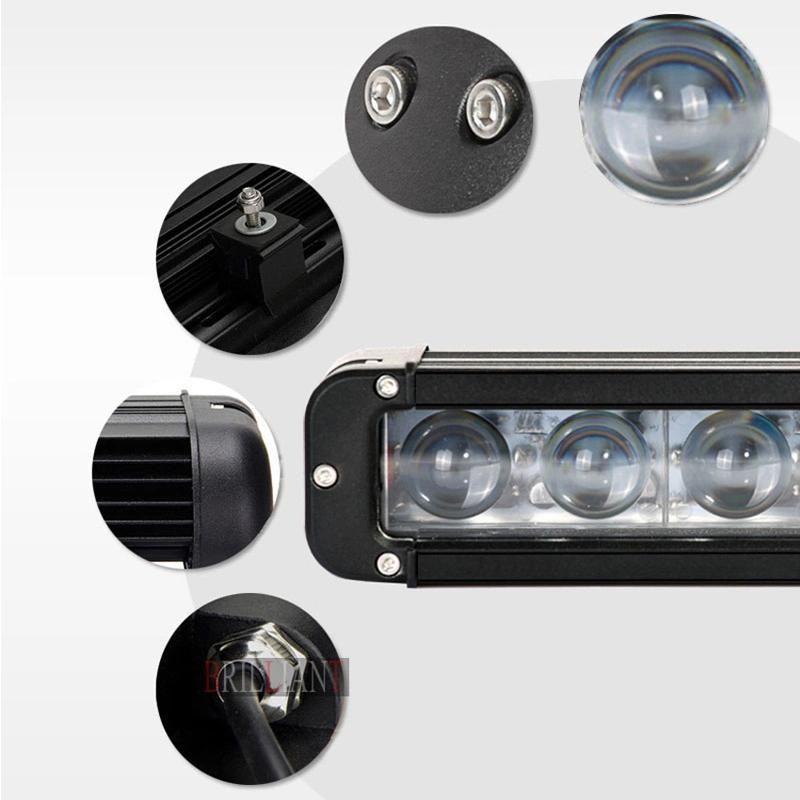 Aluminum LED Light Bar 60W Outdoor Car LED Bar Light