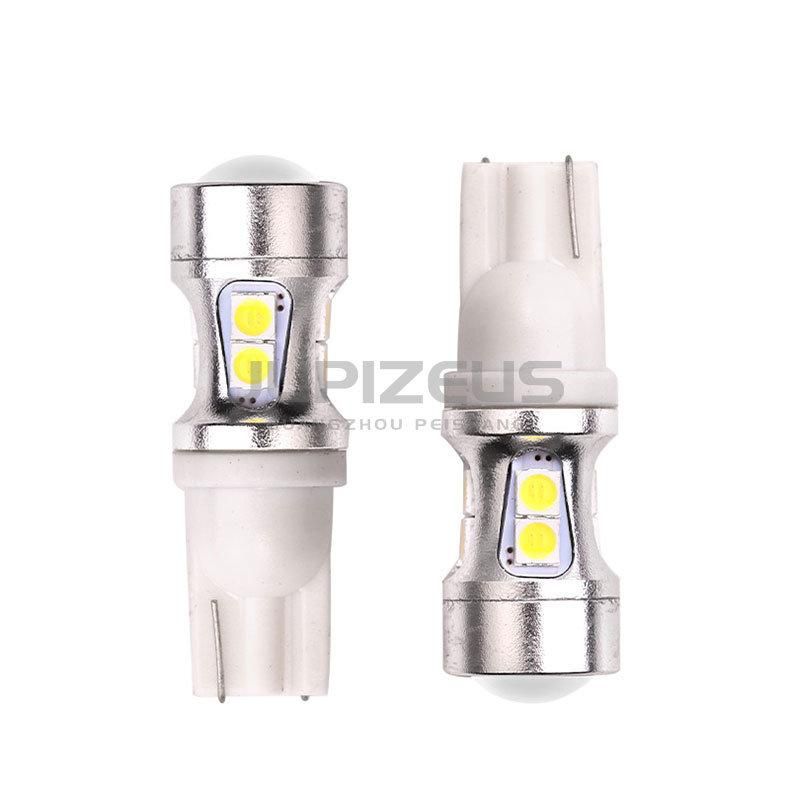 Auto Parts 194 168 T10 Canbus 10SMD 3030 Parking Interior Bulb W5w LED Auto Light for Wholesale