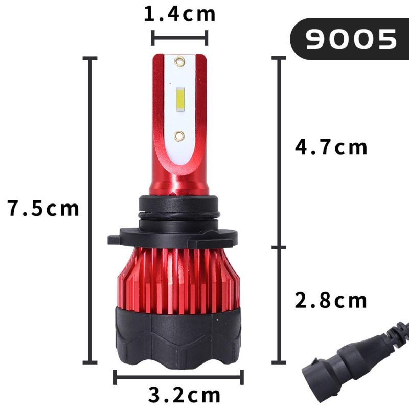 LED Light Bulb H1 H3 H4 H7 H11 9005 9006 Car LED Headlight