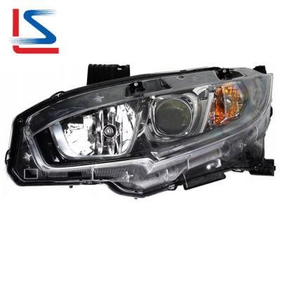 Factory Auto Parts Head Lamp for Civic 2016-2018 33150-Tba-A01 33100-Tba-A01 33150-Tet-H11 33100-Tet-H11