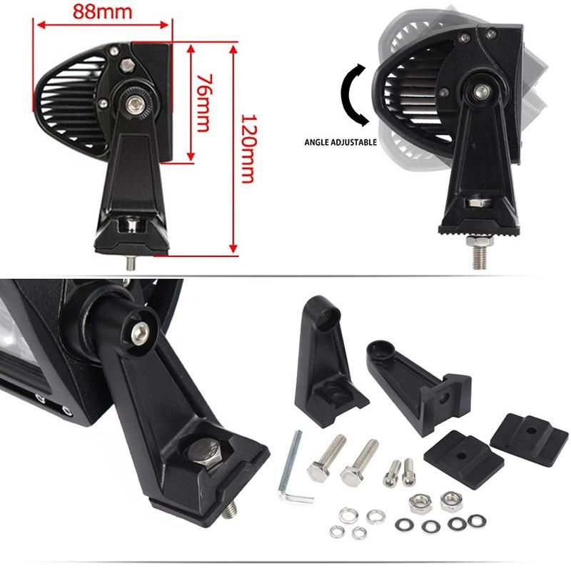 240W 4D Lens LED 4X4 Offroad Light Bar for Car