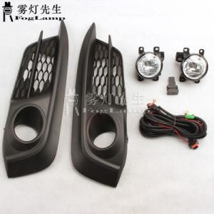 for 16-18 Honda Civic Sedan Bumper Fog Light Driving Lamps Black Bezels Switch
