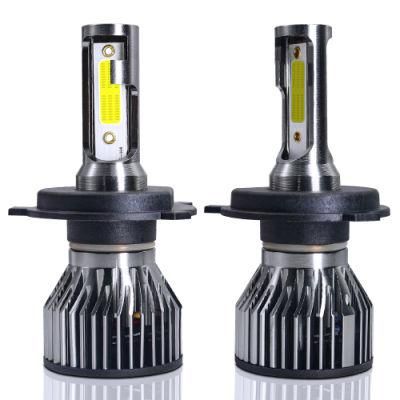 Super Bright High Power V6 LED Car Headlight 60W 10000lm H4 9005 9006 LED Car Headlight for General Models