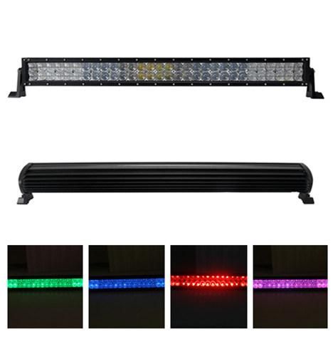 Hot Selling 120W 21.5 Inch 8400lm 5D RGB LED Light Bar Work Light Driving Lamp LED Light Bar