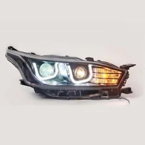Car Parts Auto Light Bixenon Projector Lens LED Headlight for 2013 Yaris