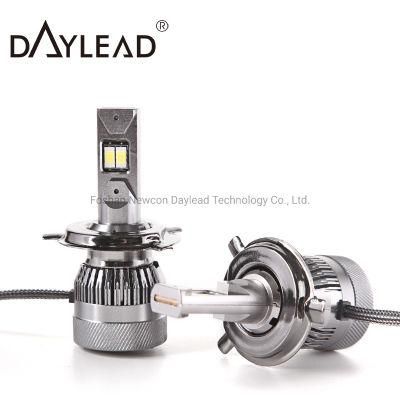 High Quality Customized Super Bright Car LED Headlight Bulb H7 Aluminum LED Headlights