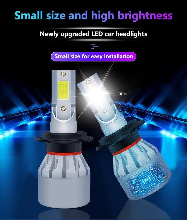 Wholesale Cheap C6 Car LED Headlight H4 9005 H7LED Headlight H11 9006 9012 Hb3 Hb4 Headlight