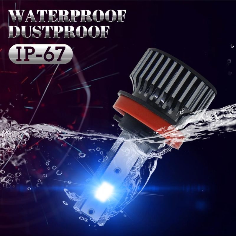 Powerful Super Bright LED LED Headlight H11 Auto Lamp Car Automobiles LED Head Lamp 12V 24V 8000K Blue Light