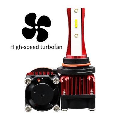 LED Headlight Csp H11 9005 9006 Mini LED Car Headlight COB Bulb 150W 26000lm High Power 6500K LED Bulb Auto Fog Lights