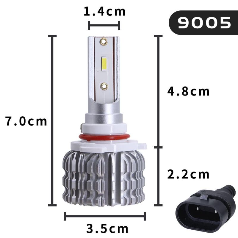 LED Car Light H1 H3 H4 H7 H11 Hb3 Hb4 LED Headlight Auto Lamps