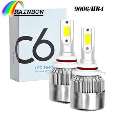Car Lights LED Auto Headlight C6 H11 H7 H8 H9 9012 9006 Original Designed Car Globe/Bulbs/Light/Auto Global/LED Bulb/Lamp