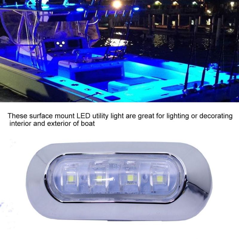 12V LED Accent Lighting White Blue Amber Grren Yellow Red Accent Light for Boat Truck