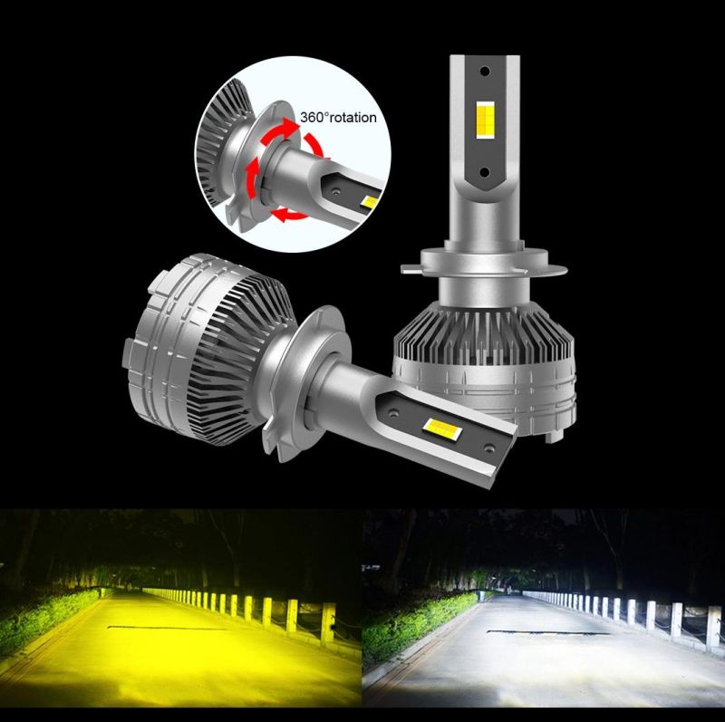 Factory Wholesale Automotive High Power 3570 Chips 12V 40W Car LED Headlight