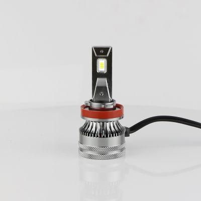 V15 Auto Lighting Halogen Replacement 4500lumen 6000K Motorcycle H11 LED Light Lamp Bulb H11 Headlight