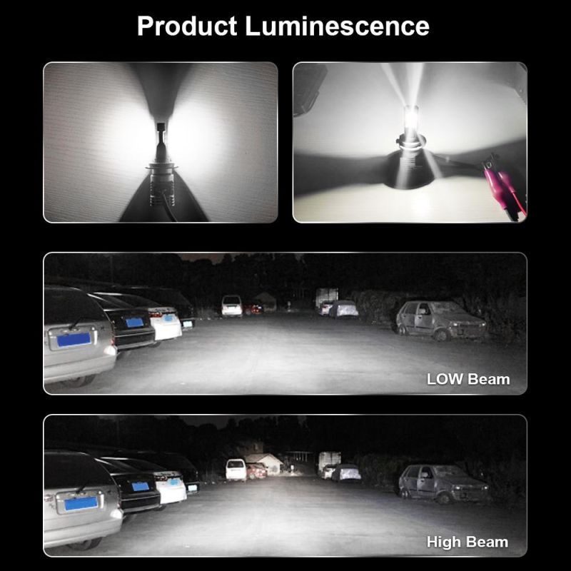 Super High Quality Zes LED Headlights H11 H4 H7 LED Lamps