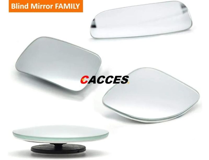 High Quality Auto Rearview Rectangle Mirror, Car Blind Spot Mirror,Stick Rearview Blind Spot Mirror,Expansive Wide Angle&Adjustable&Frameless Blind Spot Mirror