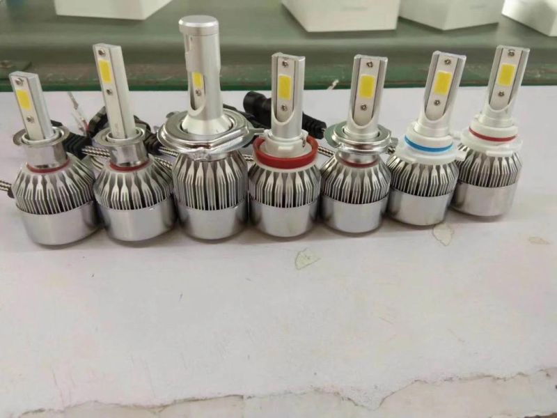 Wholesale Cheap C6 Auto H1 H3 H11 H13 9007 9005 9006 Hb3 Hb4 5202 H4 H7 LED Headlight LED Car Light Lamp 72W 8000lm