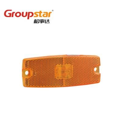 High Quality Rectangle Trailer Outline Marker 24 Volt LED Side Marker Lamp Lights Truck Reflector LED Car Light