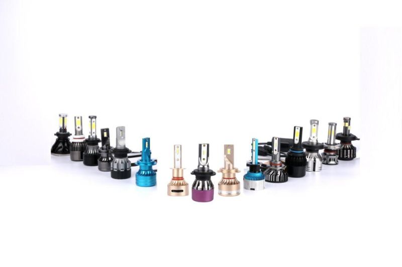 2021 Hot Selling Lamp Auto X7 H4 H3 880 9005 H11 6000K White COB Chips Bulbsheadlamp LED Headlight for Cars