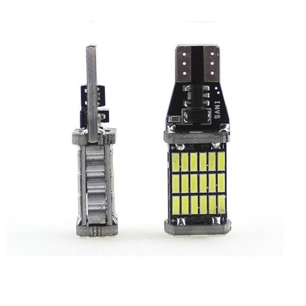 High Power T15 4014 45 SMD 12V 5W Canbus LED W16W No Error LED Light for Car Changing