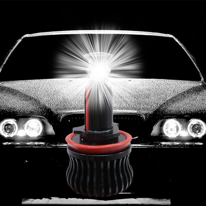 Lightech 6000K Car Angel Light H8 with 40W LED Headlight