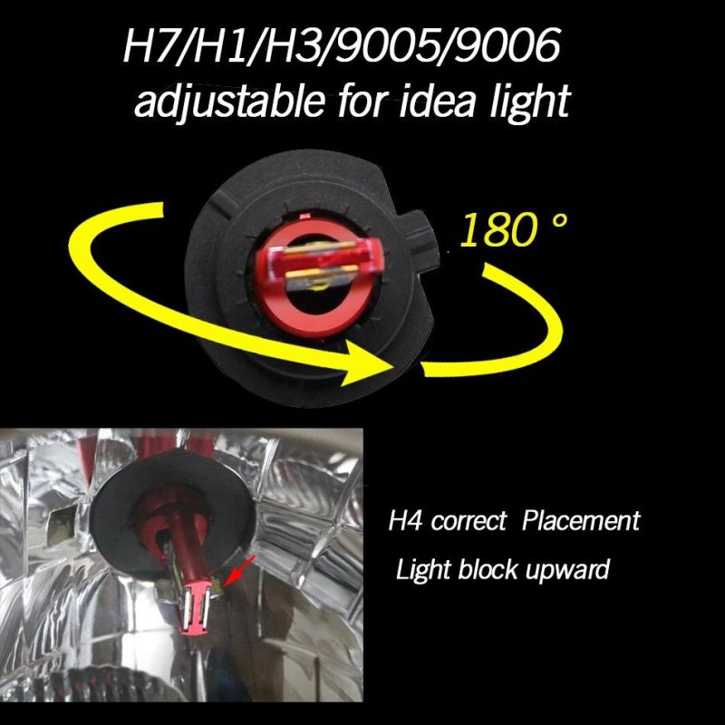 2 PCS Mini Car Headlight H7 LED H4 H1 H11 LED Bulbs Car Lights H3 9005 9006 H27 880 881 H8 Csp Auto Fog Lights Lamp 12V 12000lm