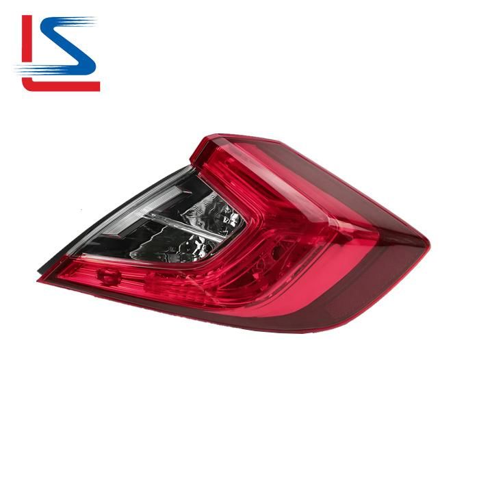 LED Auto Lighting Systems Tail Lamp for Honda Civic Sedan 2016-2018 33500-Tba-A01 31551-Tet-H01 31501-Tet-H01 LED Rear Light