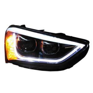 Auto Lamps Auto Parts Car Lights Projector Lens Headlight for Hyundai 2013 Santa Fe IX45