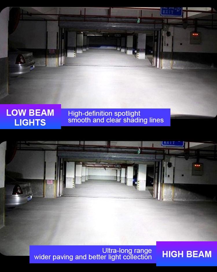 LED Headlight Csp H11 9005 9006 Mini LED Car Headlight COB Bulb 150W 26000lm High Power 6500K LED Bulb Auto Fog Lights