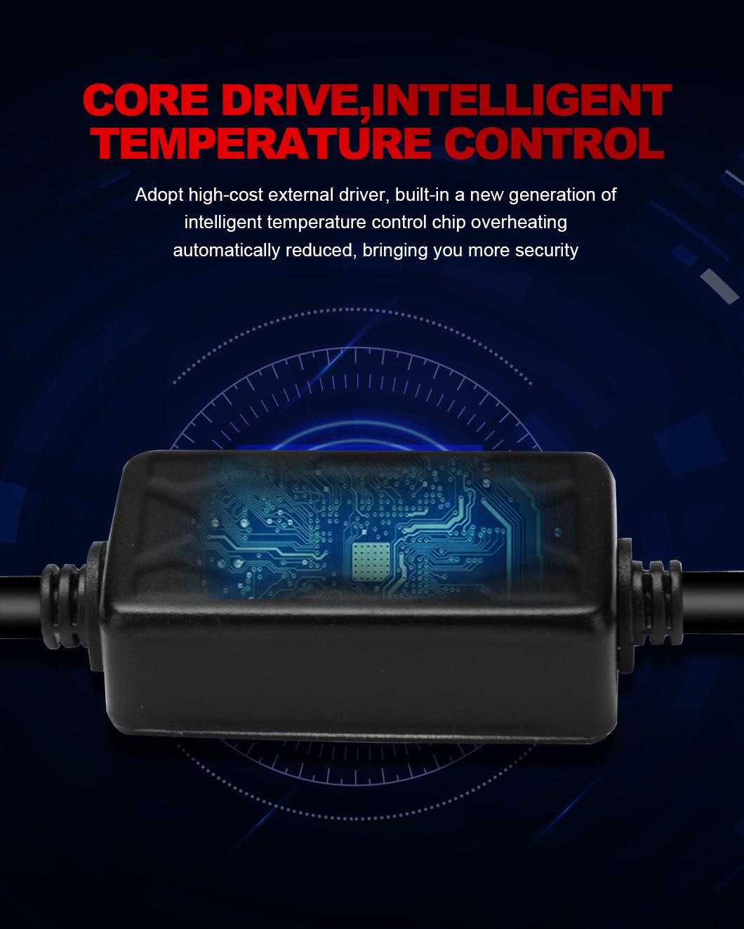40W High Power Headlamp Super Bright IP68 8000lm Car H4 LED Headlight