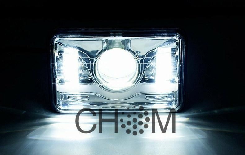 Newest 4X6 Inch LED Headlight High/Low Beam in One