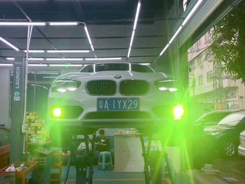 Car LED Auto Lamps Green Lemon Fog Lights H11 H27 880 H3 LED Motorcycle Fog Lights