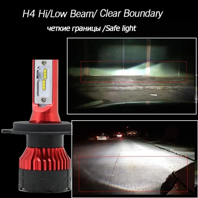2 PCS Mini Car Headlight H7 LED H4 H1 H11 LED Bulbs Car Lights H3 9005 9006 H27 880 881 H8 Csp Auto Fog Lights Lamp 12V 12000lm
