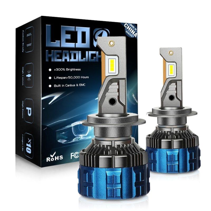 Wholesale LED Car Light Bulb High Power 100W 18000lm Auto Headlamp Lamp H7 H4 LED Headlight