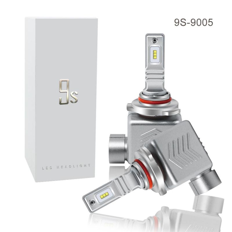 2018 New Product Auto Car 9s Headlight Bulb Plug and Play Really Non-Destructive Installation Car LED Headlight