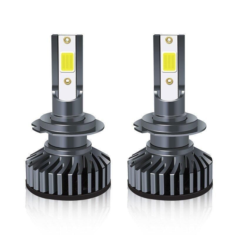 F2 Auto Lights COB Chips 72W H1 9005 H13 H4 H7 Spotlight Fog Driving Lamp High Low Beam H11 LED Headlight