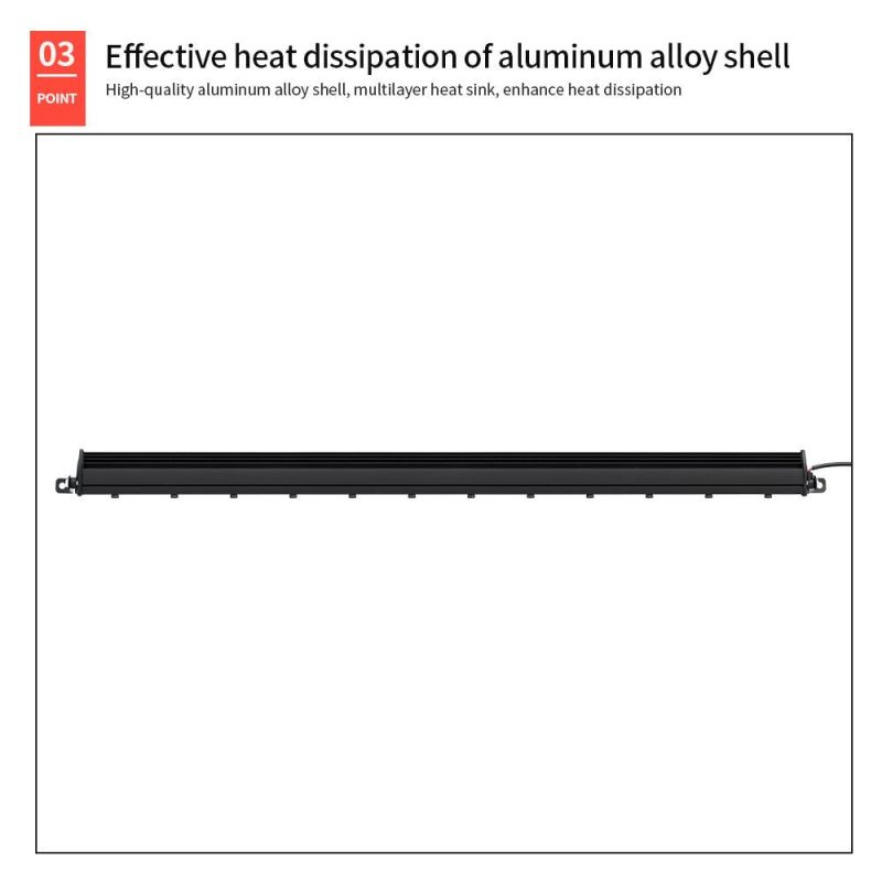 Dxz LED Light Bar 26inch 24LED 72W LED Work Light Motorcycle Tractor Boat off Road 4WD 4X4 Truck SUV ATV Driving Lights
