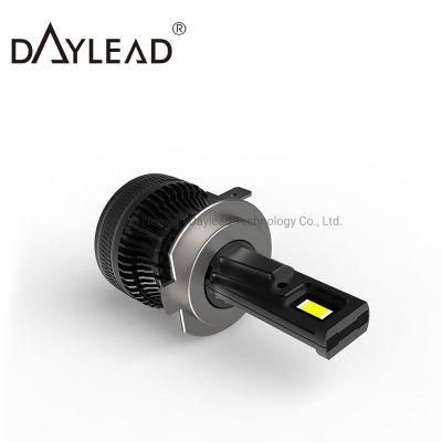 High and Low Beam 35W 3200lm 6000K 2 Sides LED Chips H4 H7 H9 9005 9006 Car LED Headlight