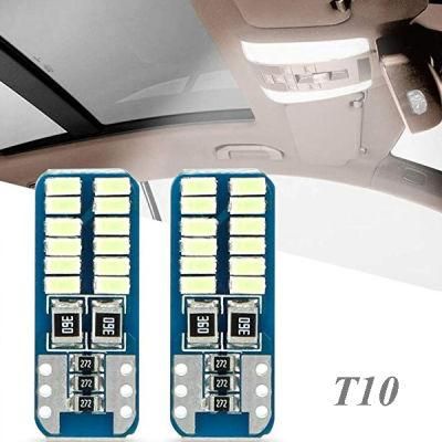 T10 W5w LED Interior Light 3014 24SMD Bulbs