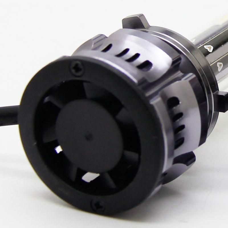 Car Styling 3 Color 3000K 6500K 8000K All in 1 80W 360° Bright COB Auto LED 9006 9005 H11 H4 H7 LED Headlight 12V
