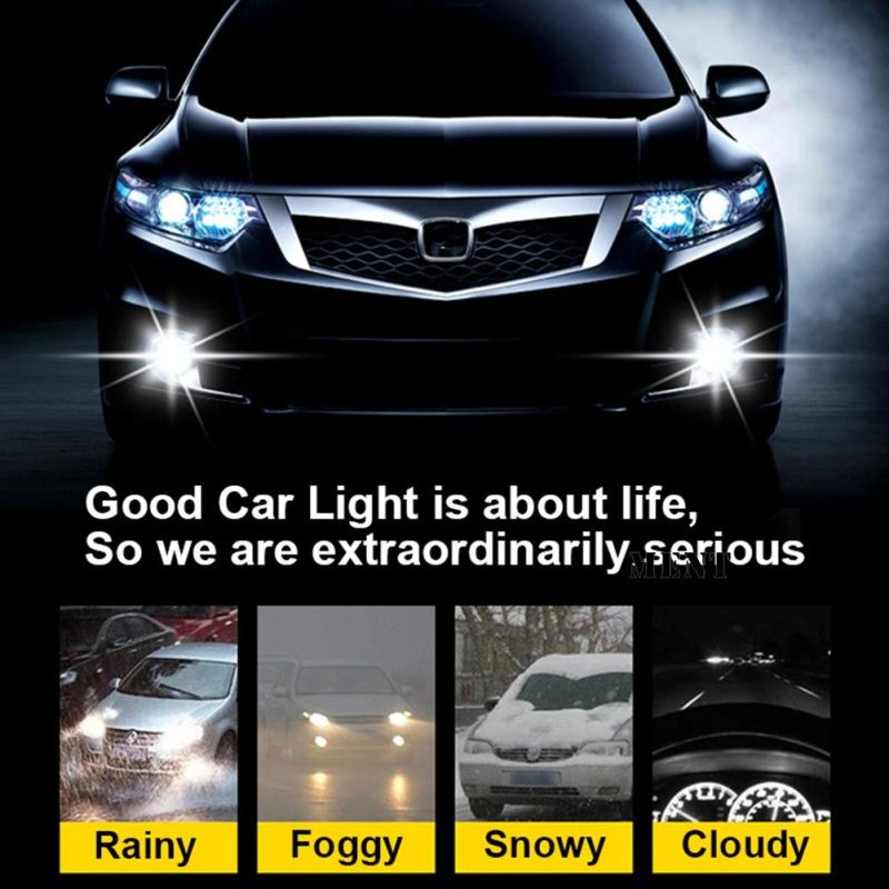 Motorcycle Fog Light Auto 6000K H7 H4 P15D LED Motorcycle Light