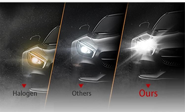Auto Lighting System High Low Beam H13 9005 9006 LED Headlight Bulbs, F20 H11 H1 Auto H7 H4 Car LED Headlight