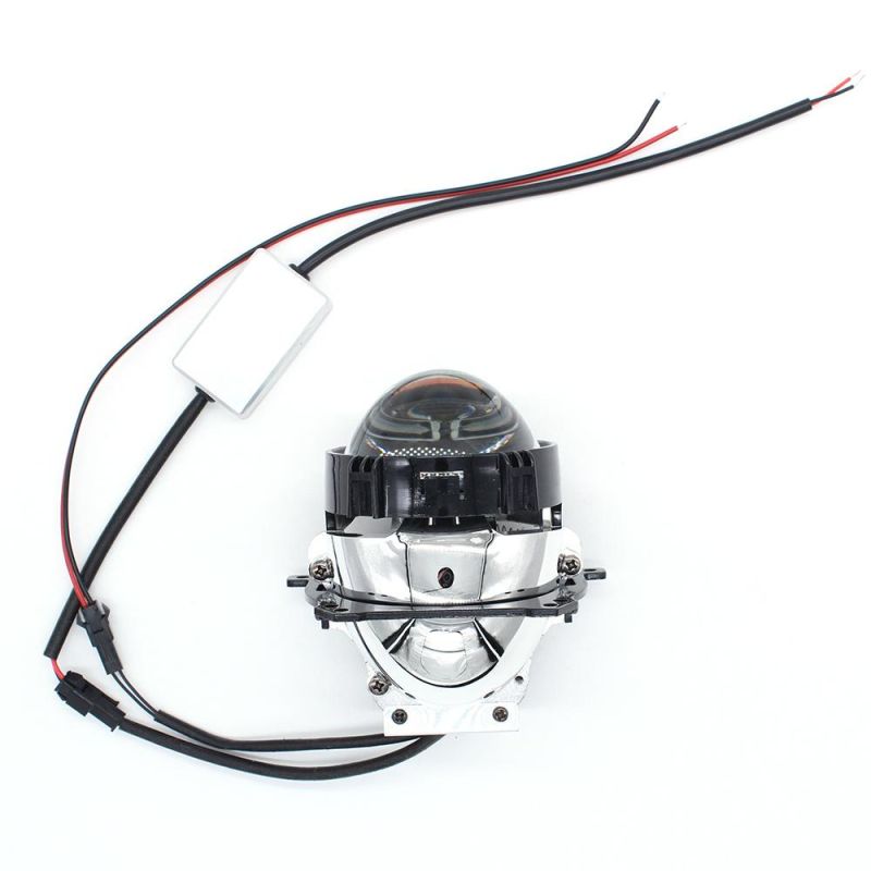Universal Car 55W 9600lm 3inch Bi LED Projector Lens Headlight with High and Low Beam