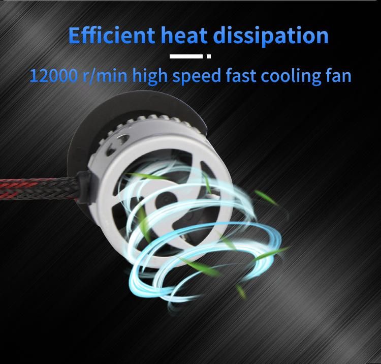 L8 New S1 Plus Seoul 1860 LED Chip 4500lm 9005 9006 9007 H1 H3 H4 H7 H11 H13 Car LED Headlight Bulb for Civic